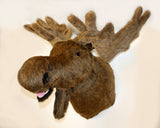 Moose Largest Plush Wall Mount - 'Weston' - Fairgame Wildlife