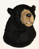 Black Bear - Largest Plush Wall Mount - 'Shash'