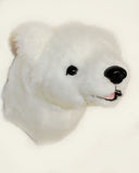 Bear Polar Medium Plush Wall Mount - 'Frankie'