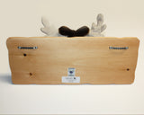 Cap Rack with Plush Animal Mount - Moose or Deer