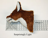 Red Fox Medium Plush Wall Mount - 'Katherine' - Fairgame Wildlife