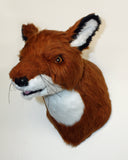 Red Fox Medium Plush Wall Mount - 'Katherine' - Fairgame Wildlife