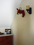 Red Fox Medium Plush Wall Mount - 'Katherine' - Fairgame Wildlife