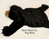 Plush Bear Rug - Medium, Open Mouth
