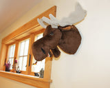 Moose medium Plush Wall Mount - 'Shorty'