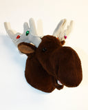 Moose medium Plush Wall Mount - 'Shorty'
