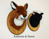 Skunk Small Plush Wall Mount - Simon