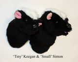 Skunk Small Plush Wall Mount - Simon